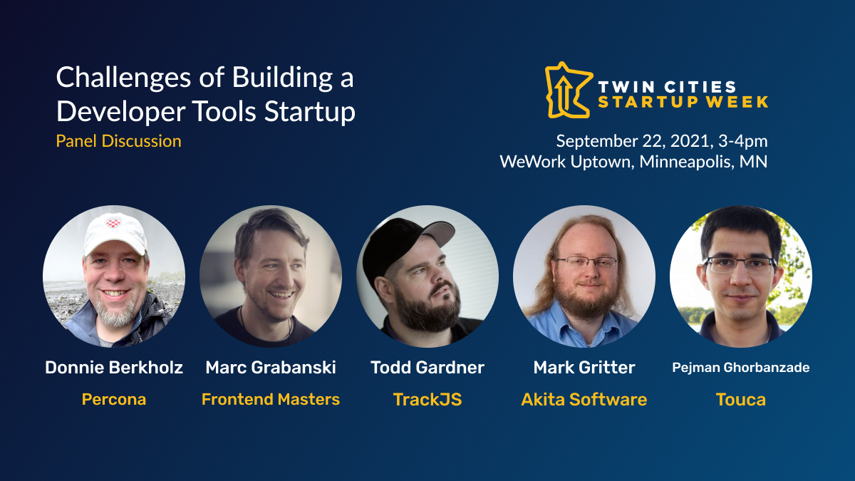 Developer Tools Panel at the Twin Cities Startup Week