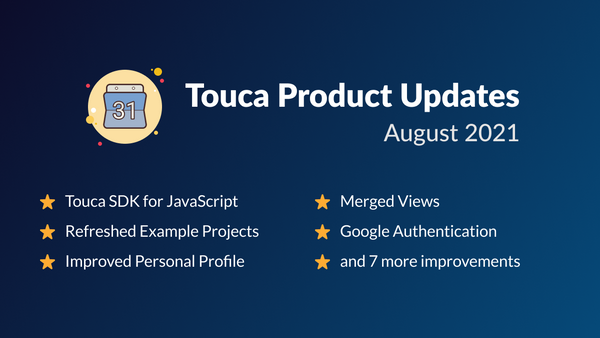Product Updates - August 2021